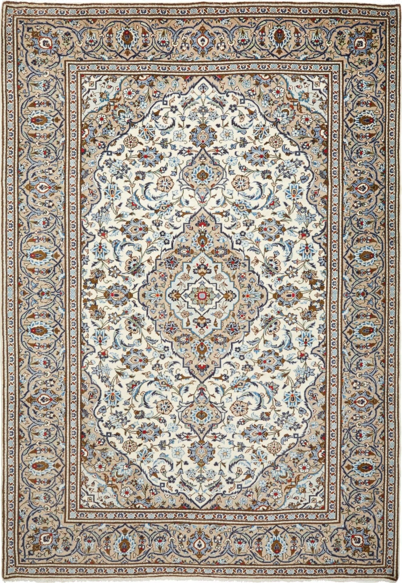 Kashan Teppich 205 x 295 cm – Handgeknüpft, Perserteppich
