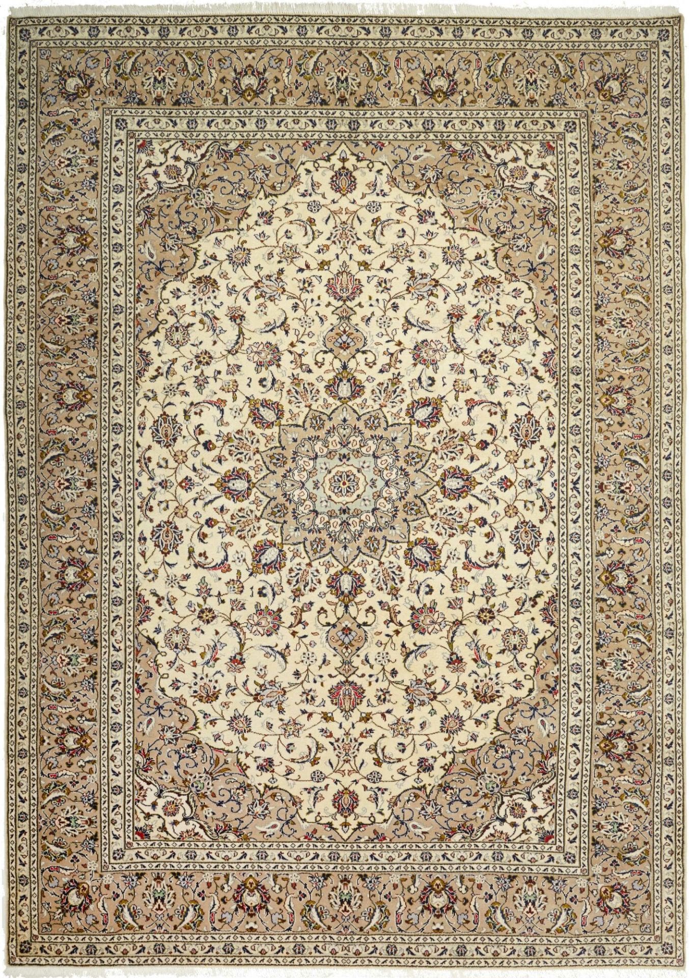 Kashan Teppich 249 x 344 cm | Perserteppich handgeknüpft