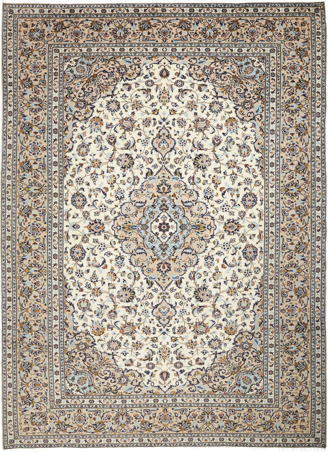 Kashan Teppich 250 x 340 cm, handgeknüpft, Schurwolle, Perserteppich