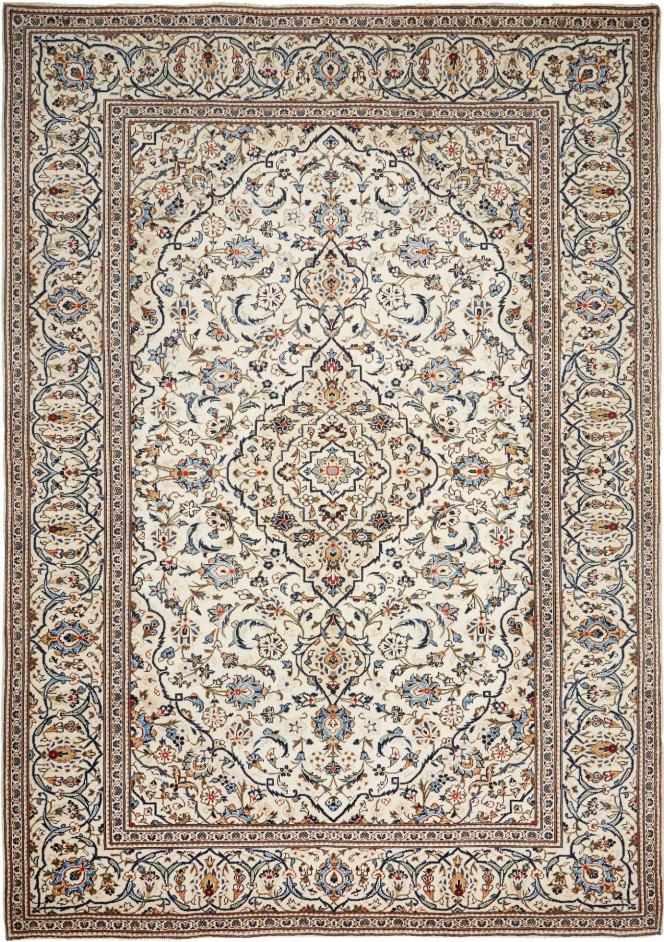 Kashan Teppich 250 x 353 cm – Handgeknüpft, Perserteppich