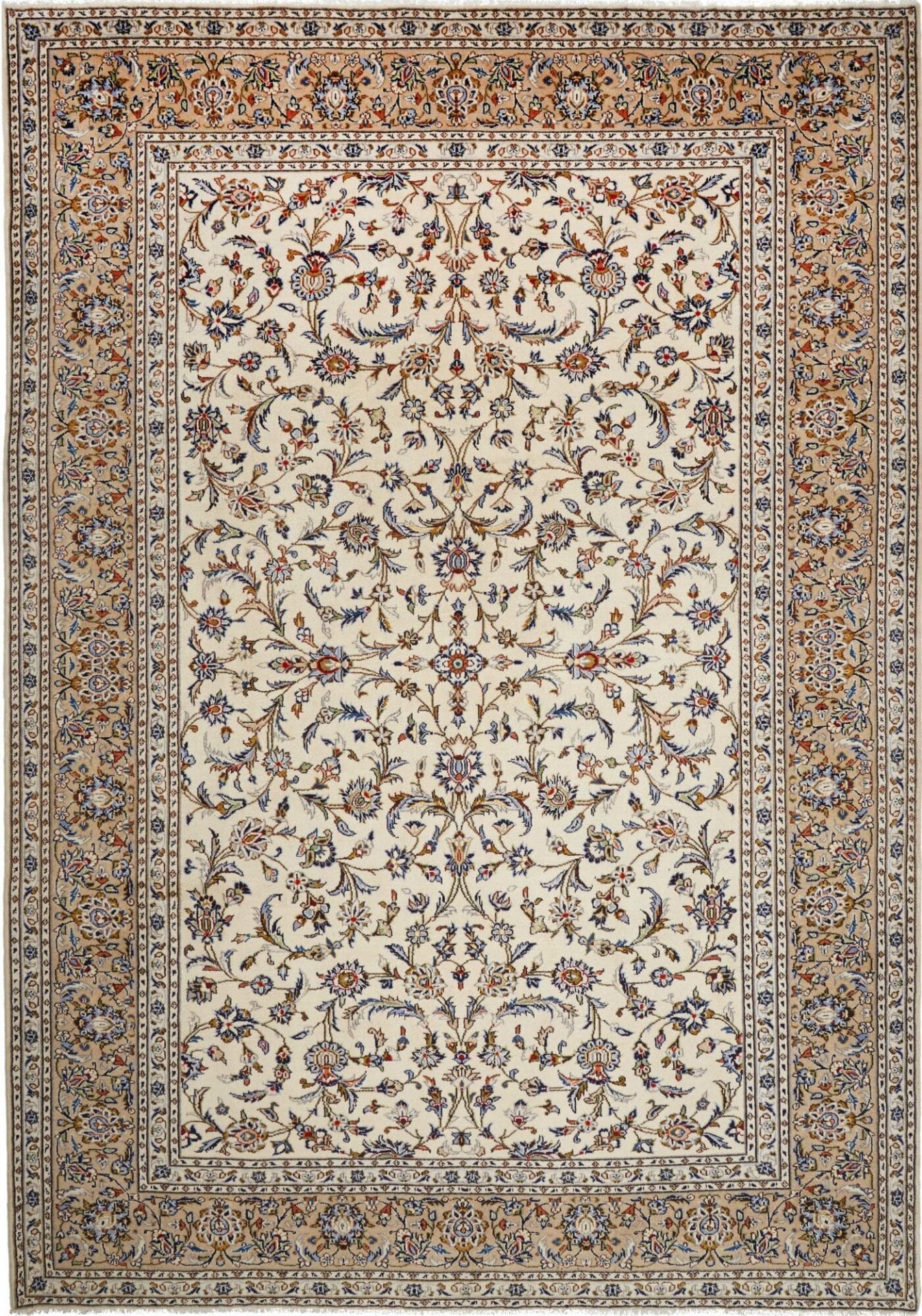 Kashan Teppich 261 x 367 cm – Handgeknüpft, Perserteppich