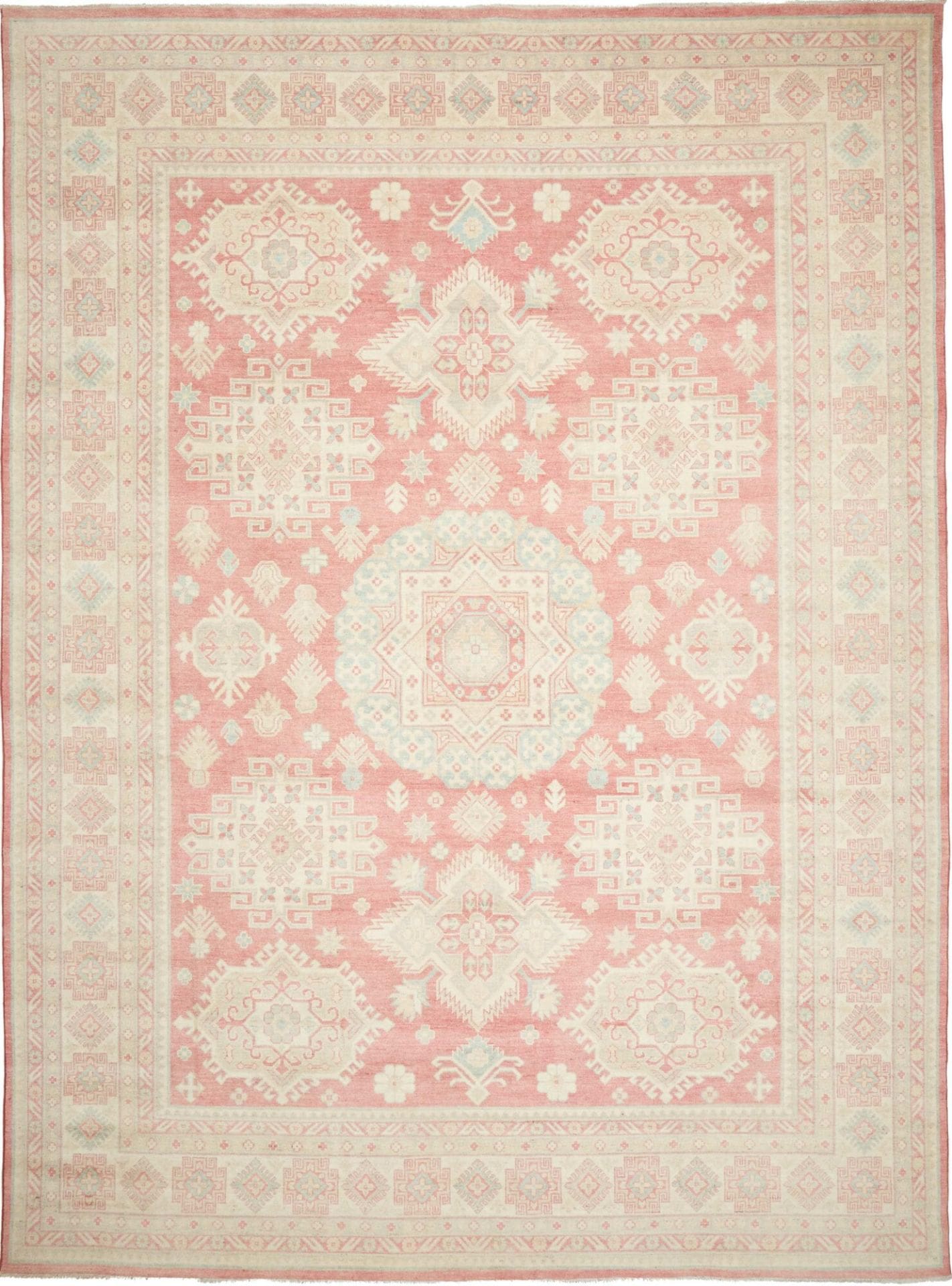 Kazak Orientteppich 270 x 359cm, handgeknüpft, Schurwolle