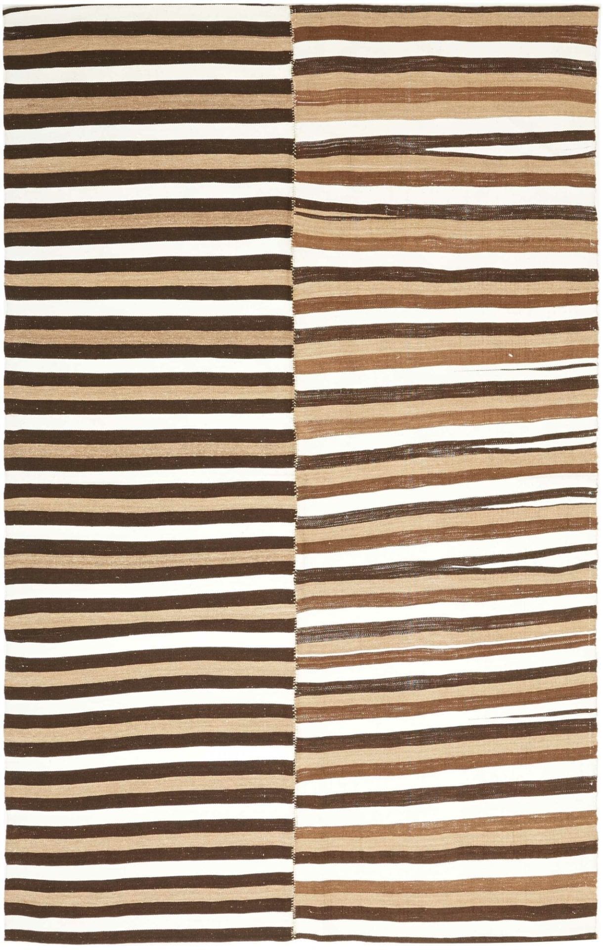 Kelim Mazandra 133 x 210 cm | Handgewebt | Rustikales Flair