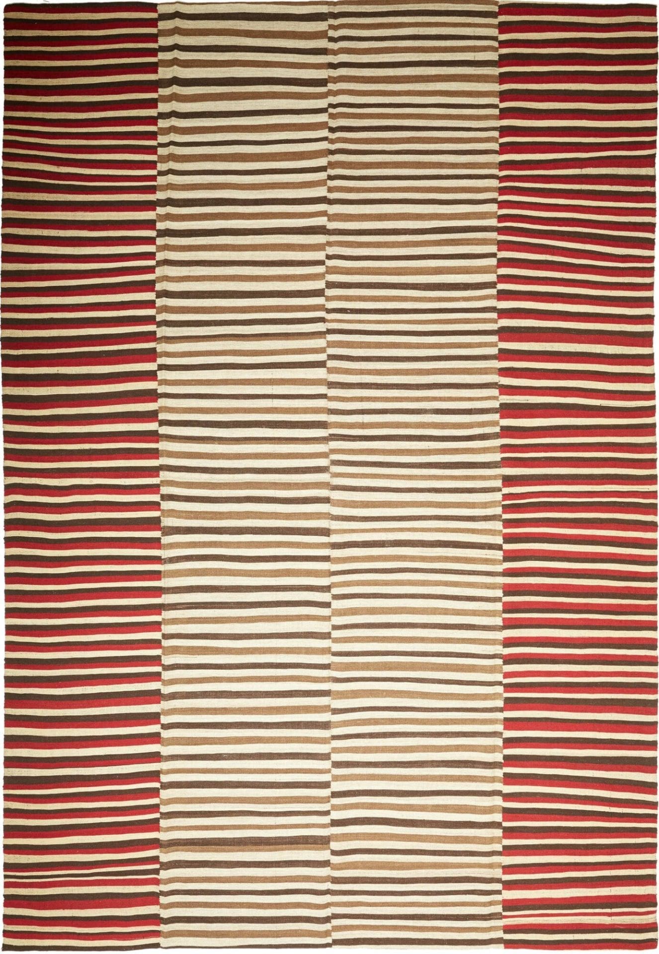 Kelim Mazandra 266 x 382 cm – handgewebt, rustikales Flair