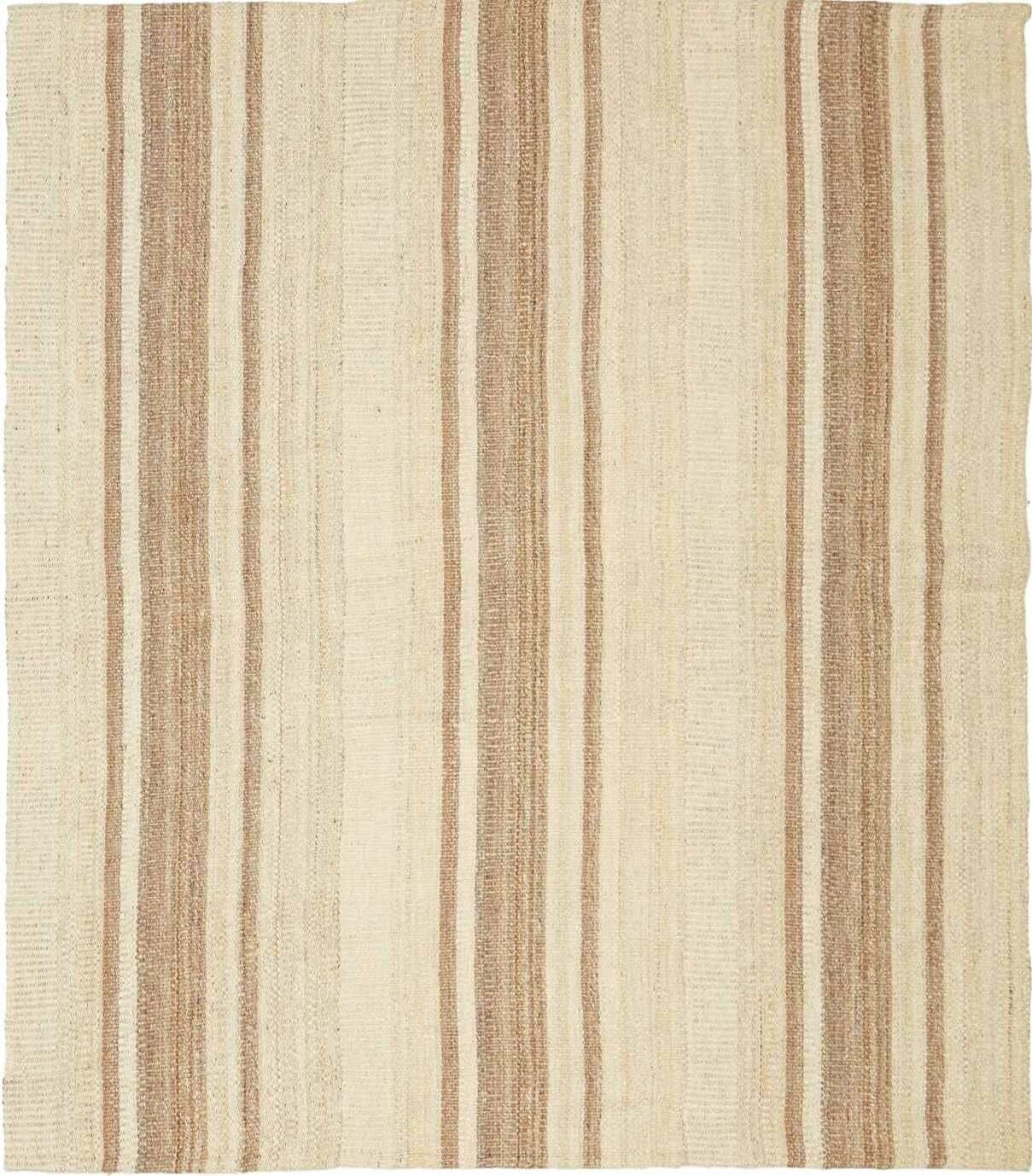 Kelim Teppich 156 x 177 cm, handgewebt, rustikales Flair