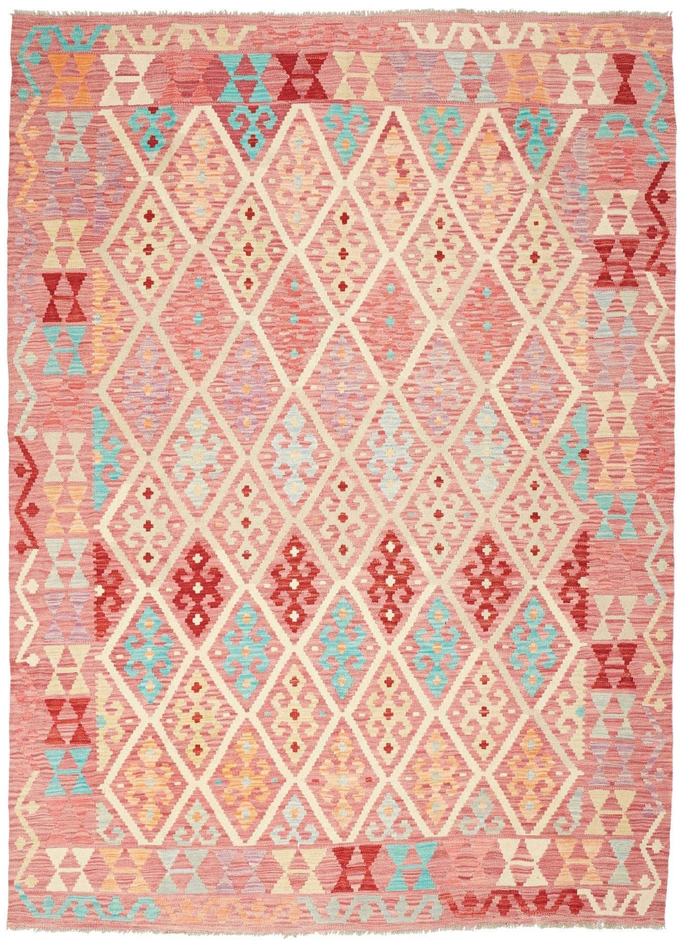 Kelim Teppich 178 x 240 cm – Handgewebt, rustikales Flair