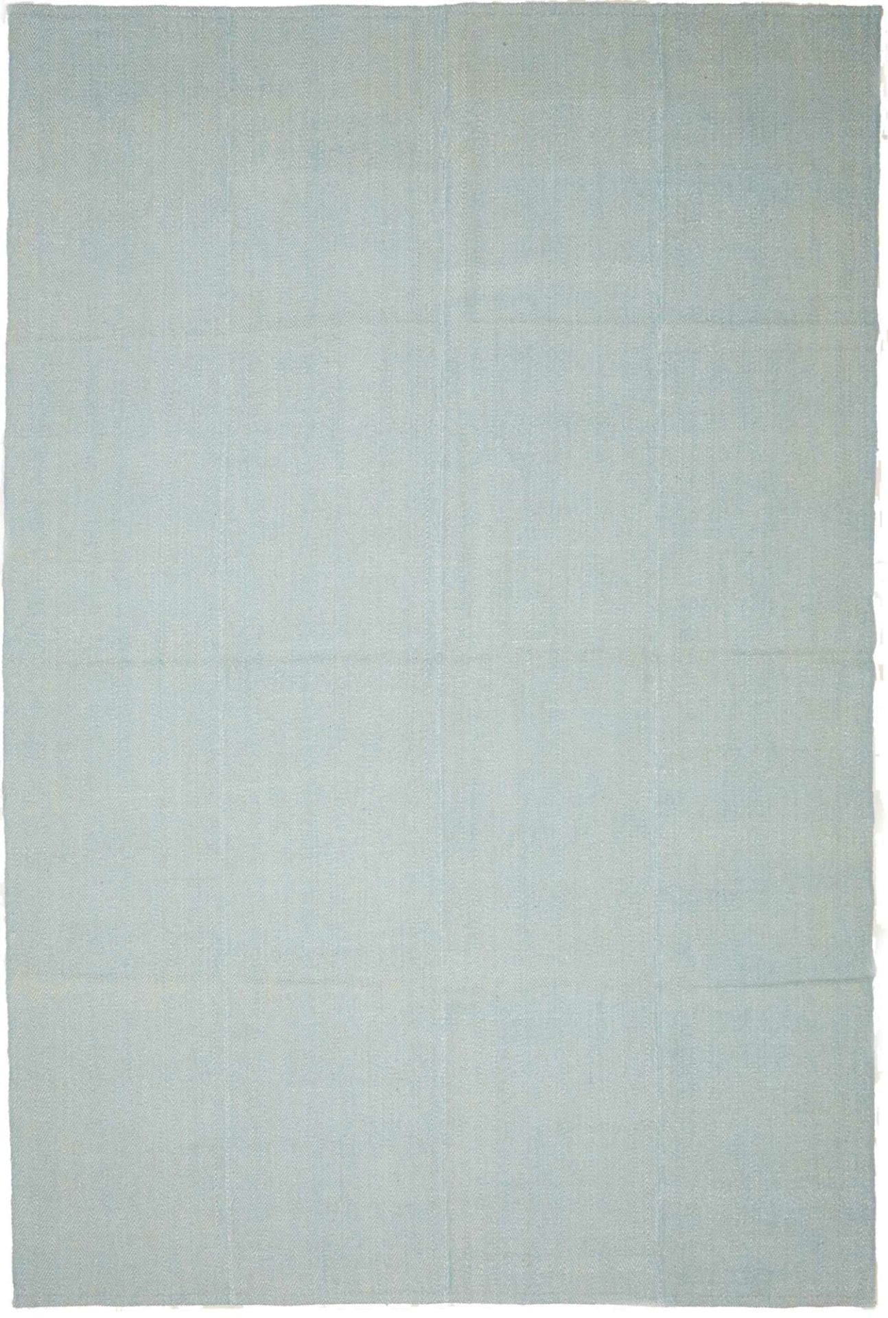 Kelim Teppich 199 x 305cm, handgewebt, rustikales Flair, warm