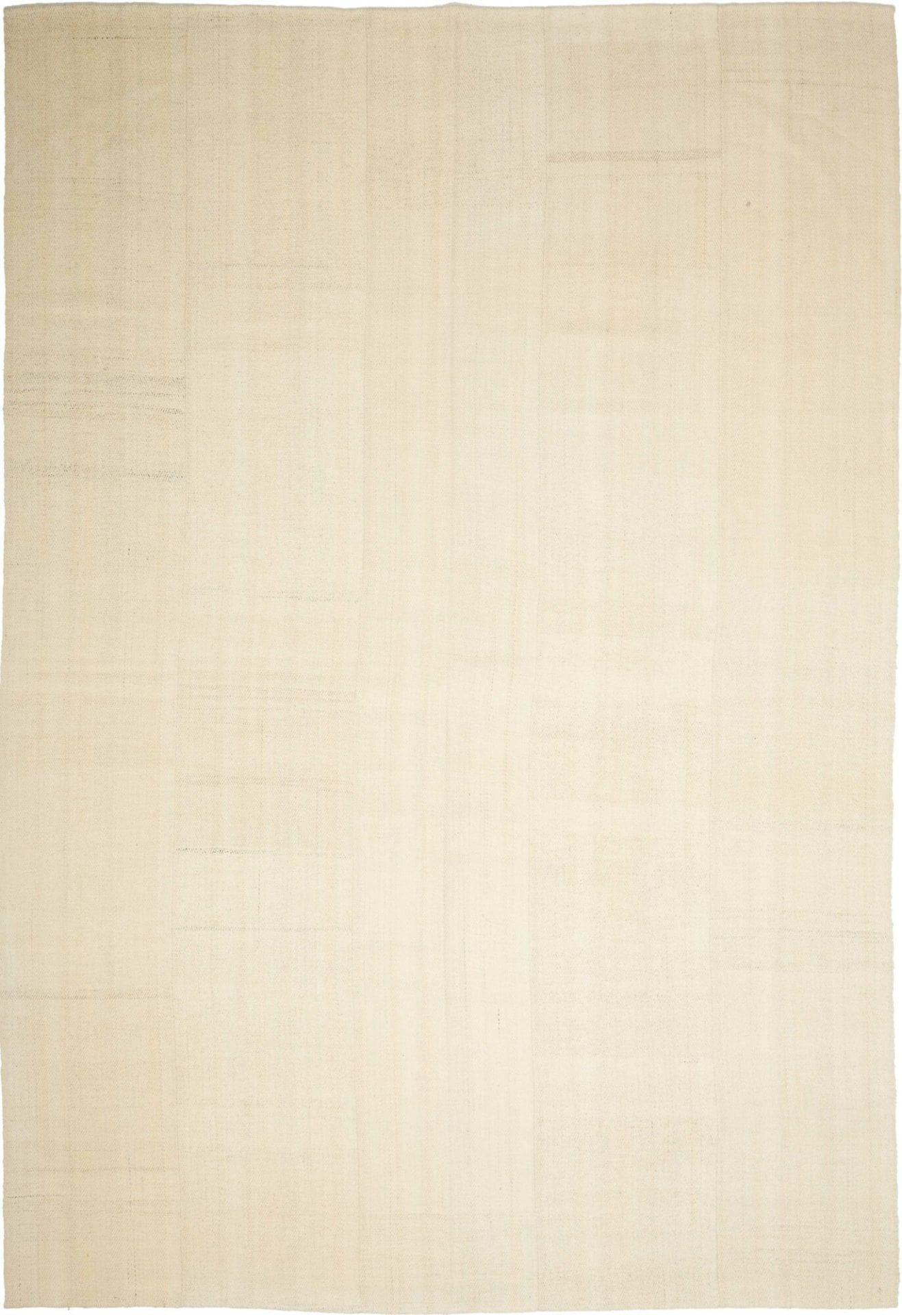 Kelim Teppich 211 x 305 cm, handgewebt, rustikales Design