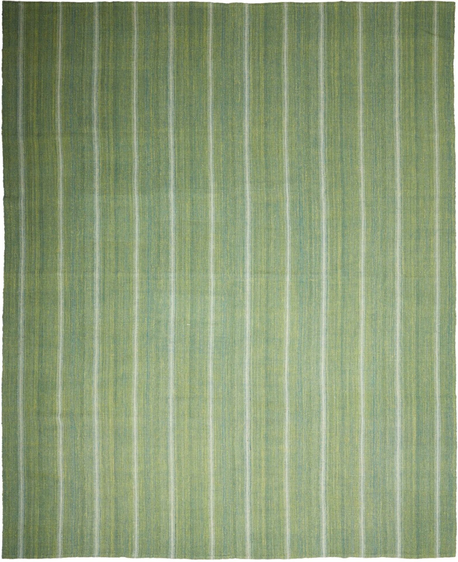 Kelim Teppich 253 x 306 cm, handgewebt, rustikales Flair