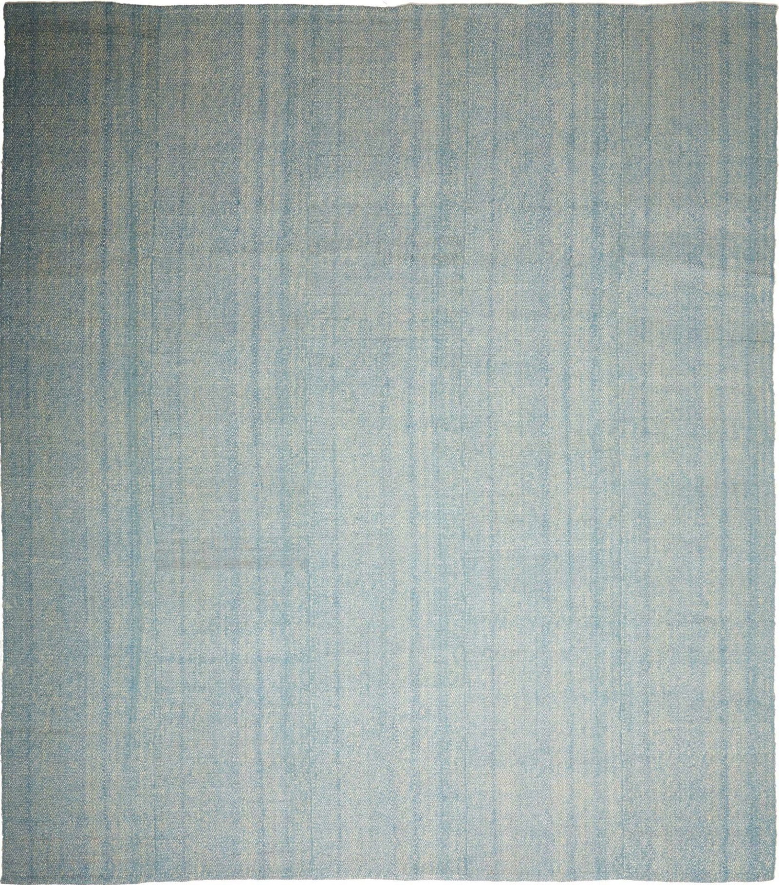 Kelim Teppich 264 x 295 cm, Handgewebt, rustikales Flair