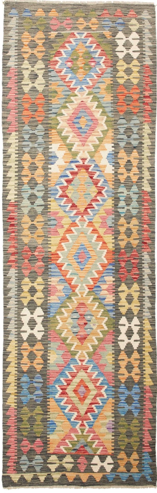 Kelim Teppich 82 x 251 cm – Handgewebt, rustikales Flair, Wolle