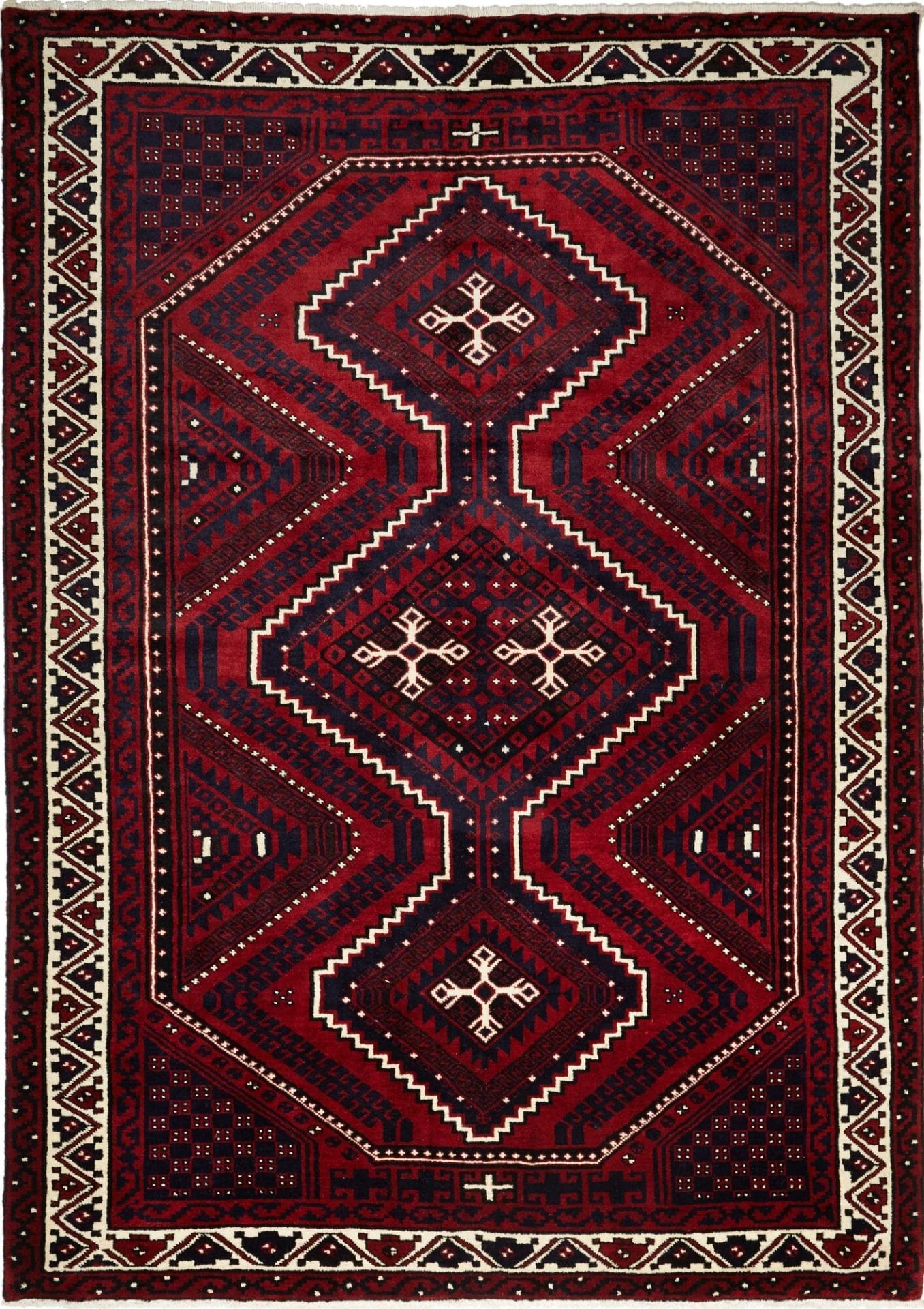 Lori Orientteppich 225 x 310cm, geometrisch, handgeknüpft