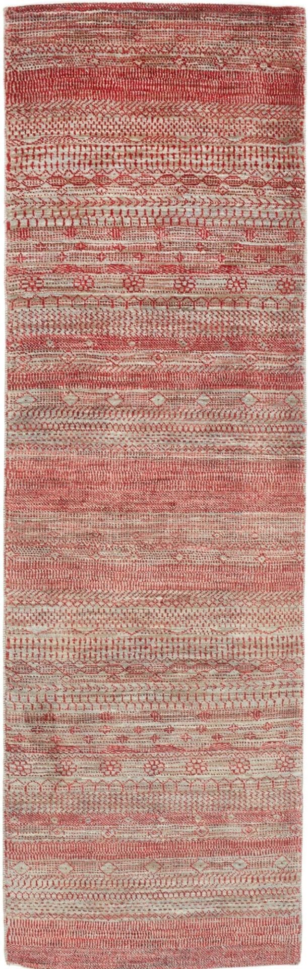 Loribaft Orientteppich 79 x 252cm, handgeknüpft aus Schurwolle