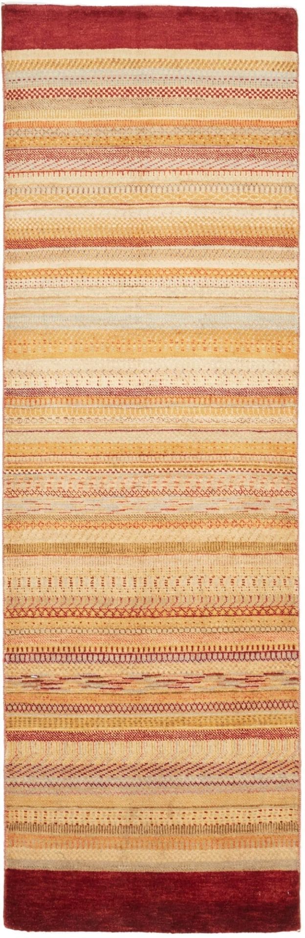 Loribaft Orientteppich 82 x 249 cm aus Schurwolle, handgeknüpft