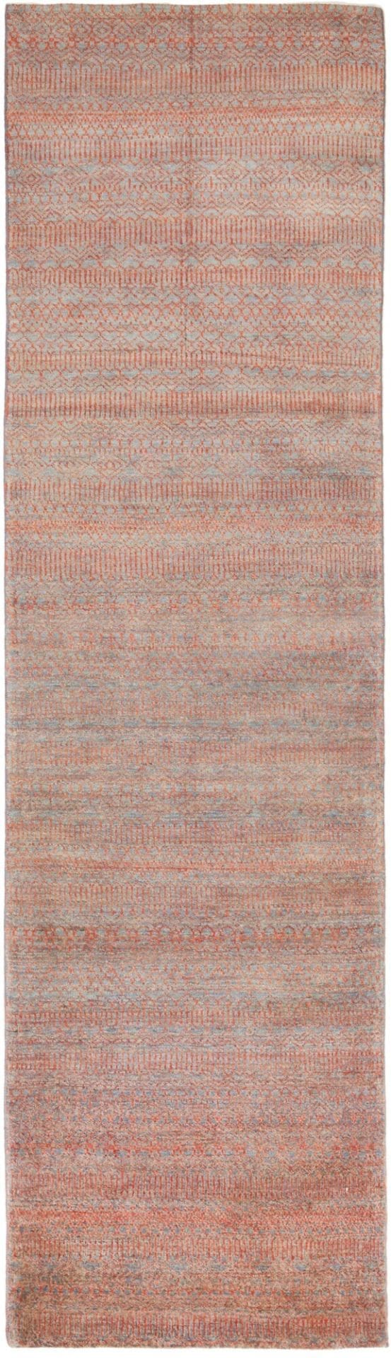 Loribaft Teppich 84 x 295cm aus Schurwolle, handgeknüpft Orientteppich