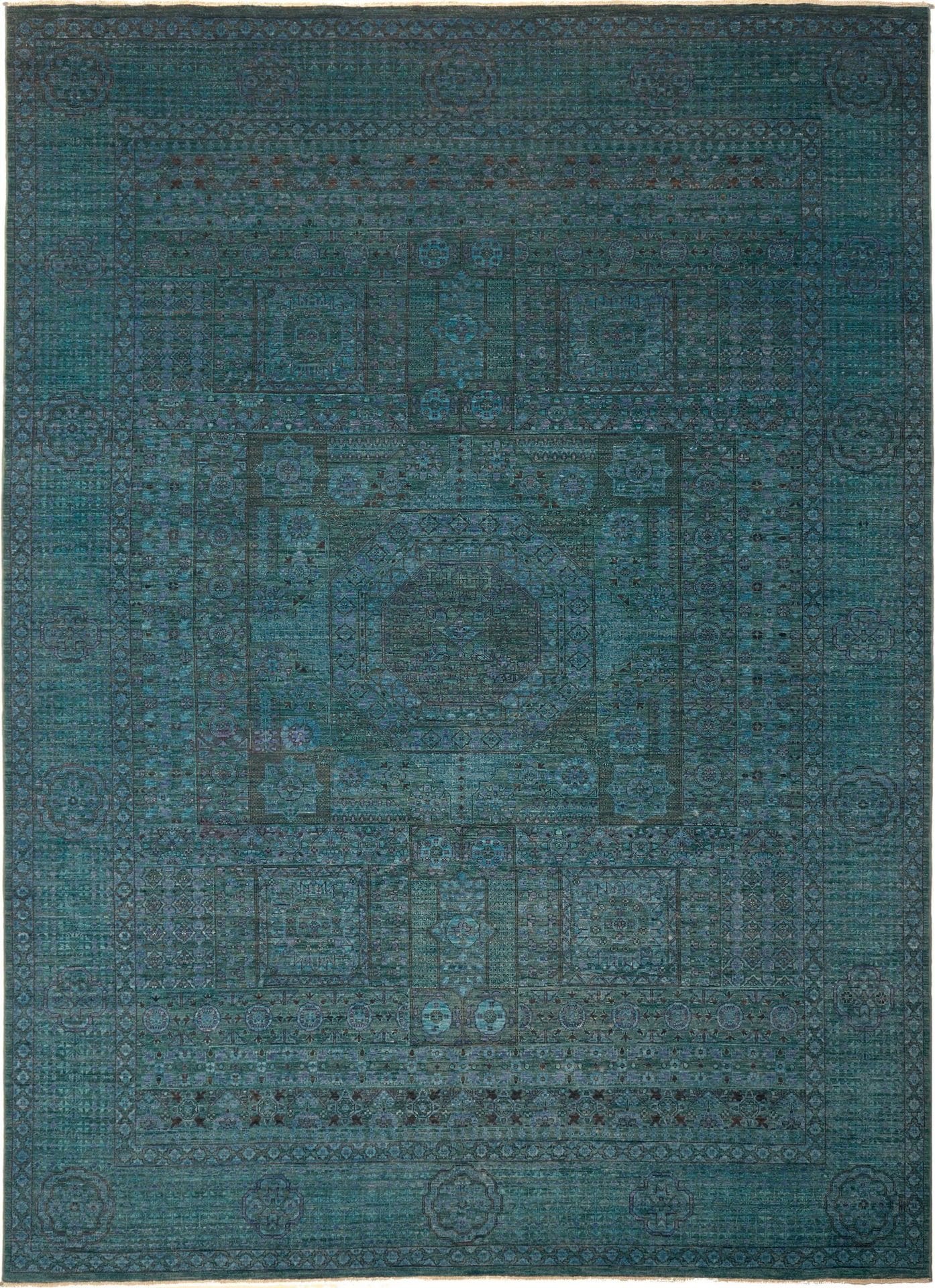 Mamluk Orientteppich 250 x 335 cm - Hochwertige Schurwolle, handgeknüpft