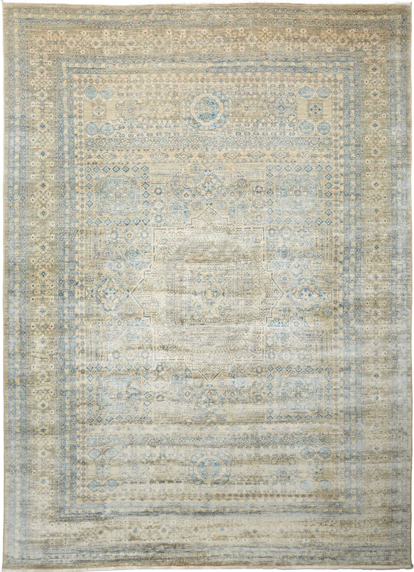Mamluk Teppich 251 x 343 cm, hohe Qualität, handgeknüpft, Orientteppich