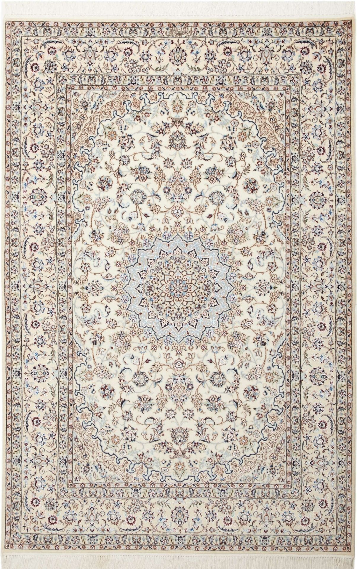 Nain 6La 127 x 191cm Perserteppich handgeknüpft, exklusiv