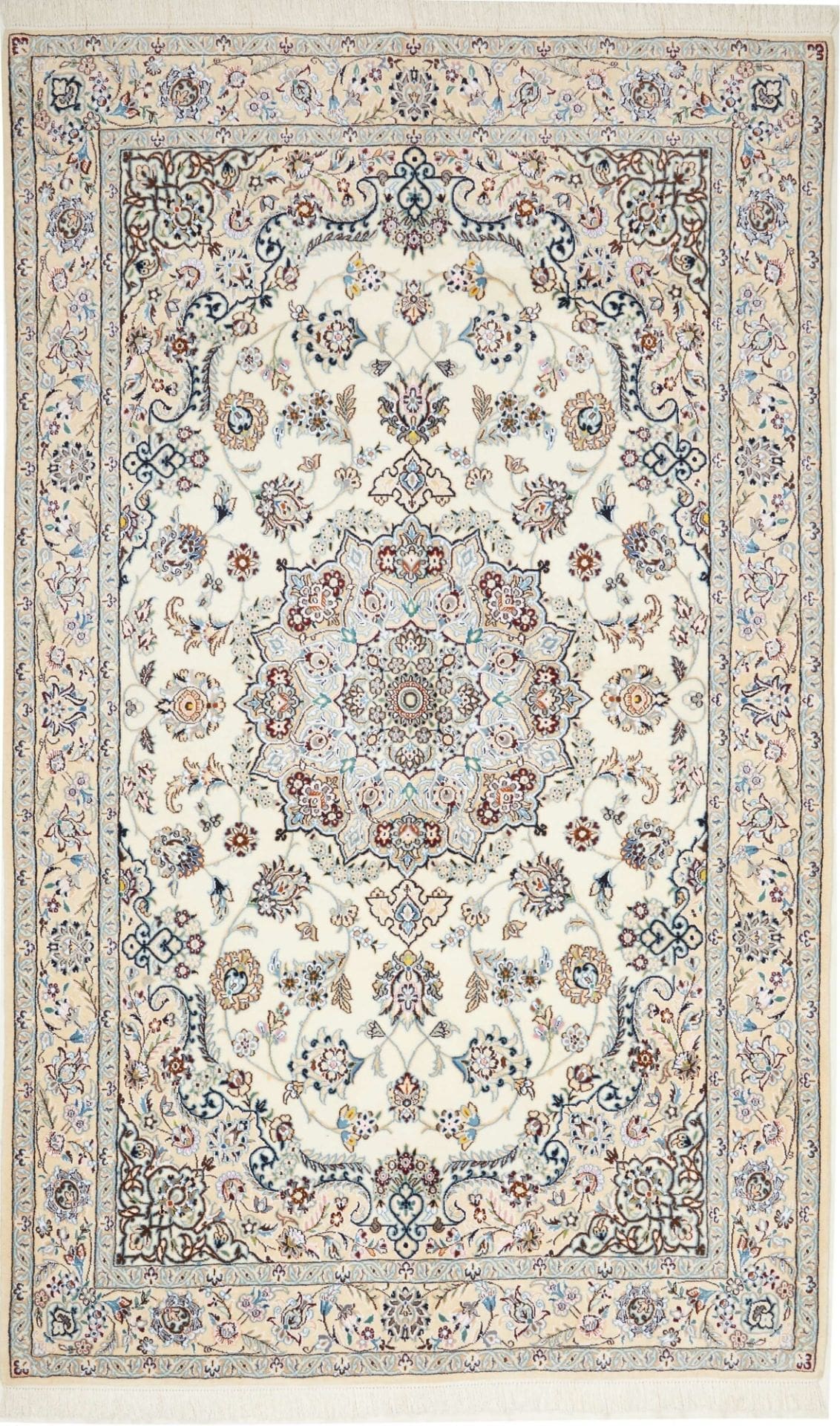 Nain Orientteppich 156 x 253cm | Exklusiv handgeknüpft