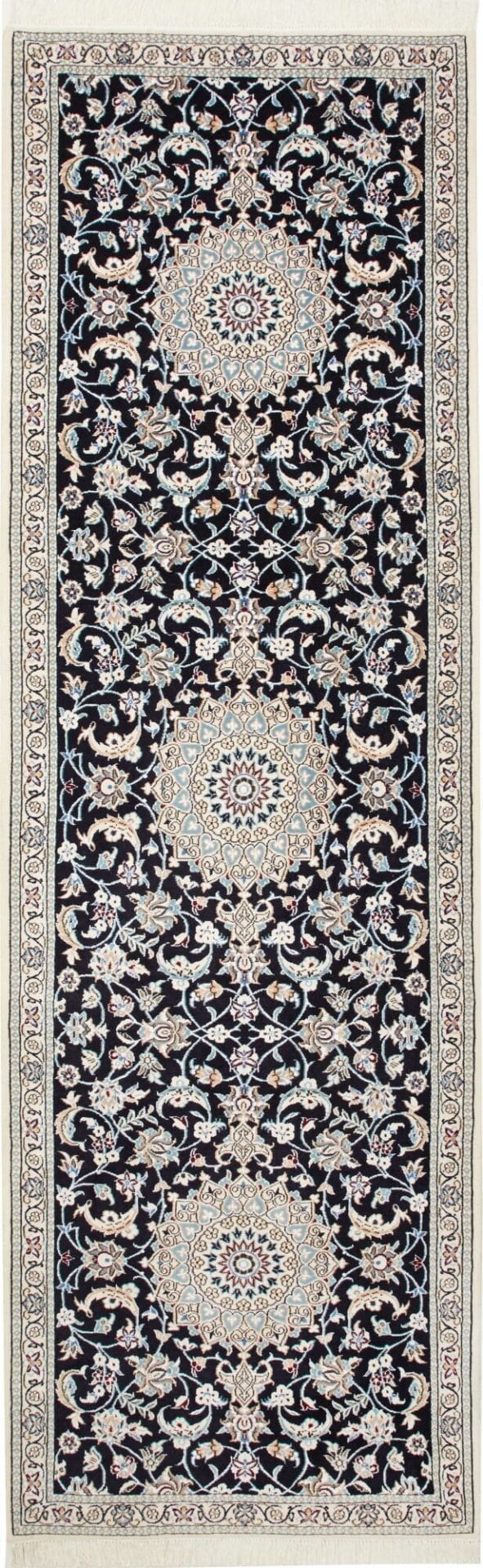 Nain Teppich 95 x 294 cm - Exklusiver Perserteppich handgeknüpft