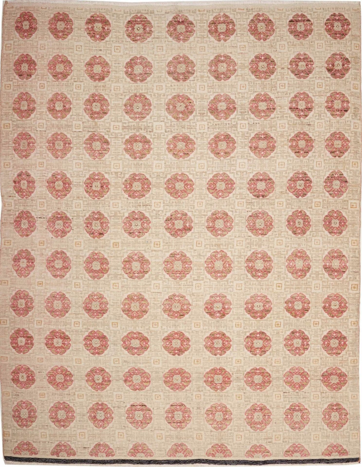 Orientteppich 238 x 310cm aus Schurwolle, handgeknüpft, Pakistan