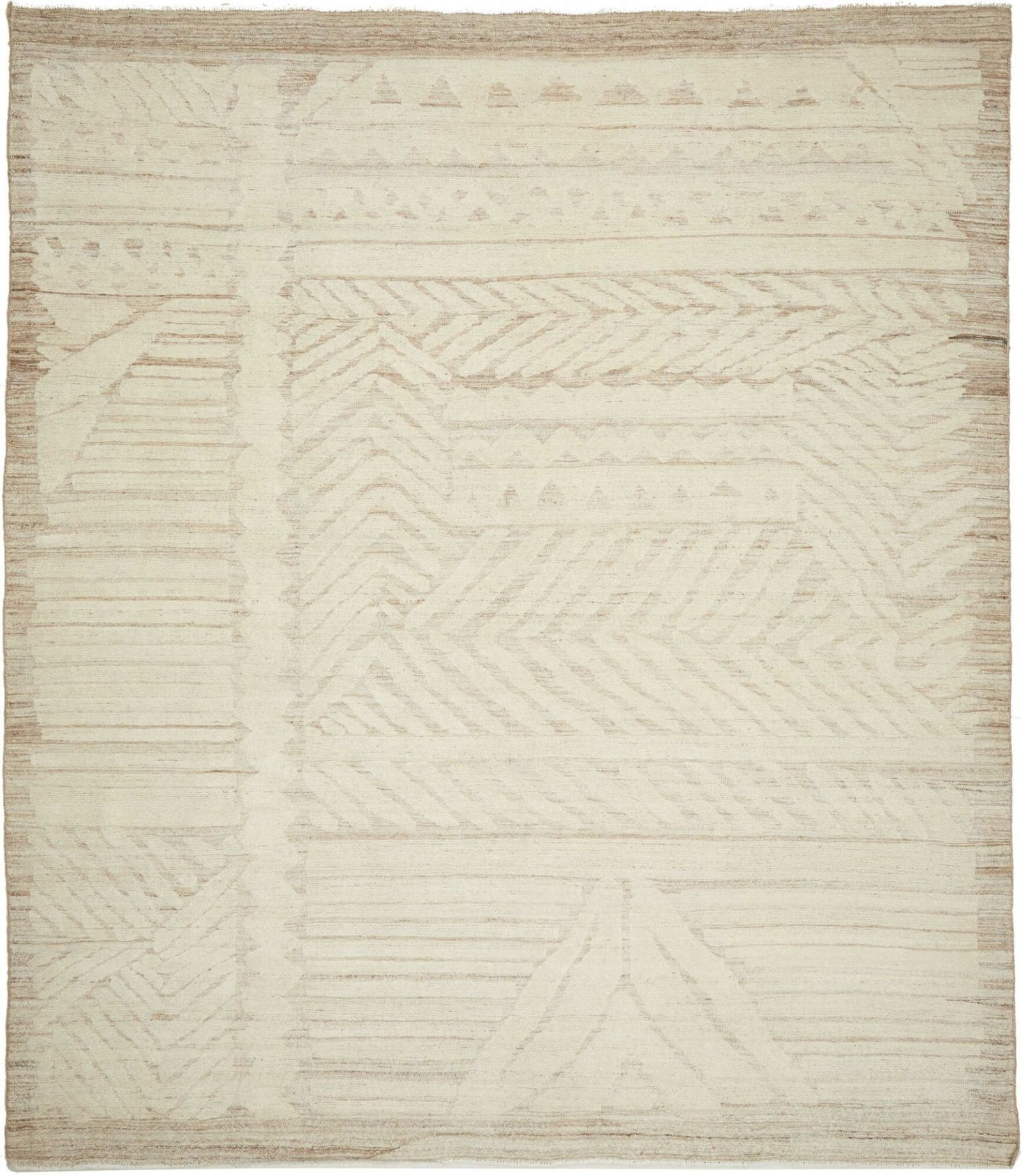 Orientteppich 261 x 292cm aus Schurwolle, handgeknüpft, Pakistan