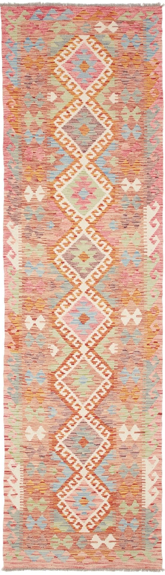 Orientteppich 83 x 303cm aus Schurwolle, handgewebt, Pakistan