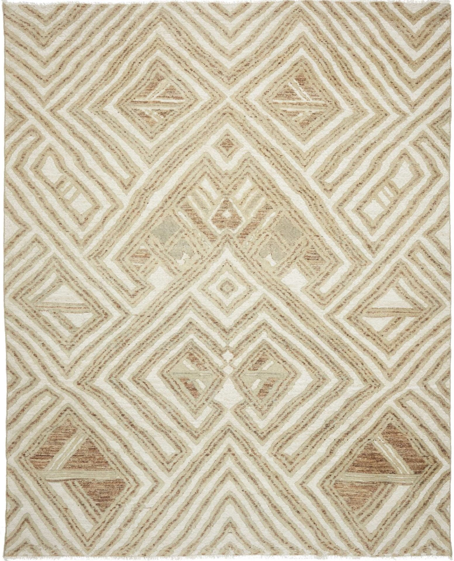 Orientteppich Berber 247 x 302cm – Handgeknüpft aus Schurwolle