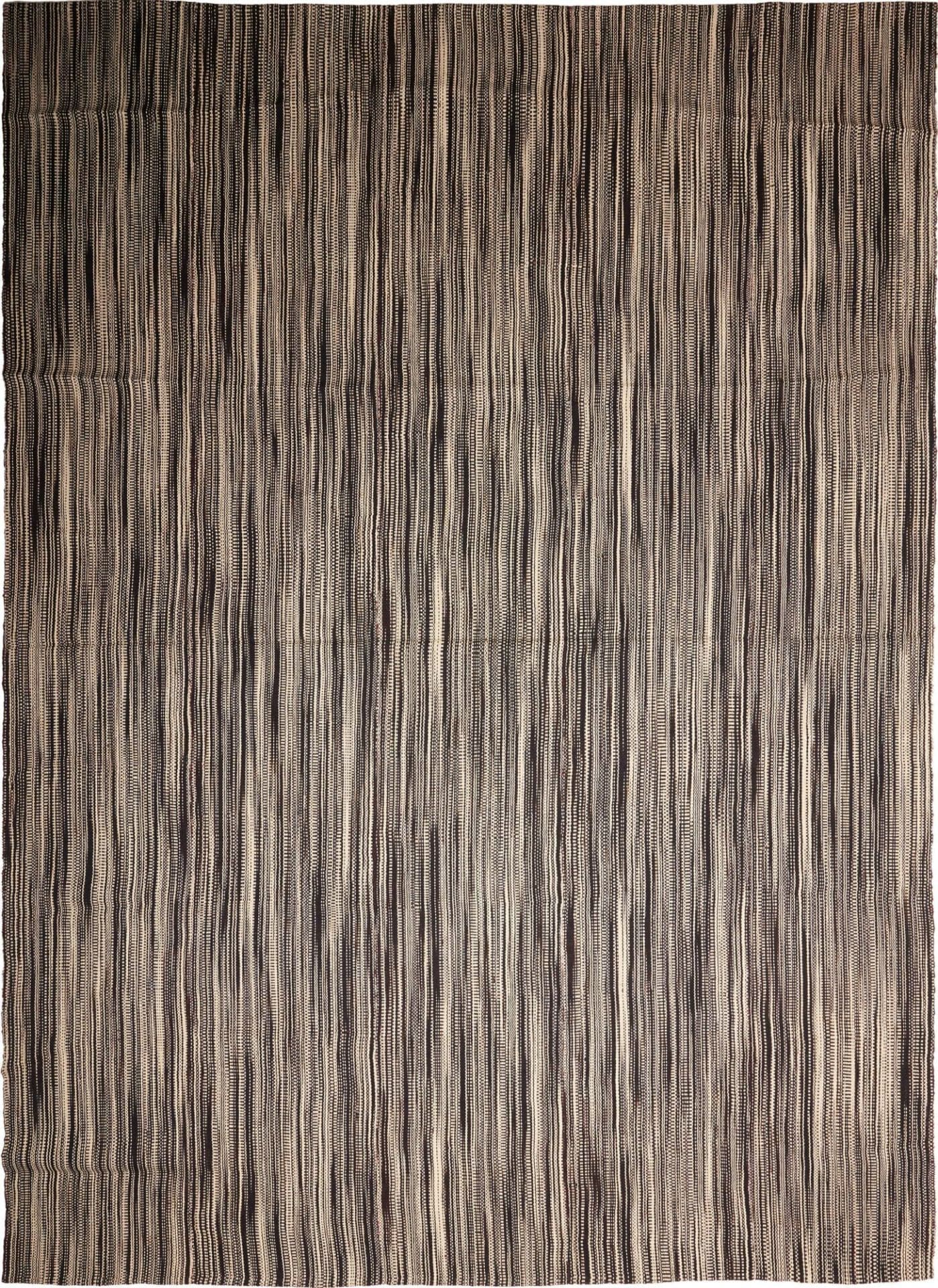 Orientteppich Kelim 252 x 353 cm, handgewebt, rustikales Flair
