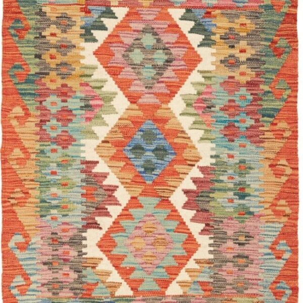 Orientteppich Kelim 83 x 126 cm aus Schurwolle, handgewebt