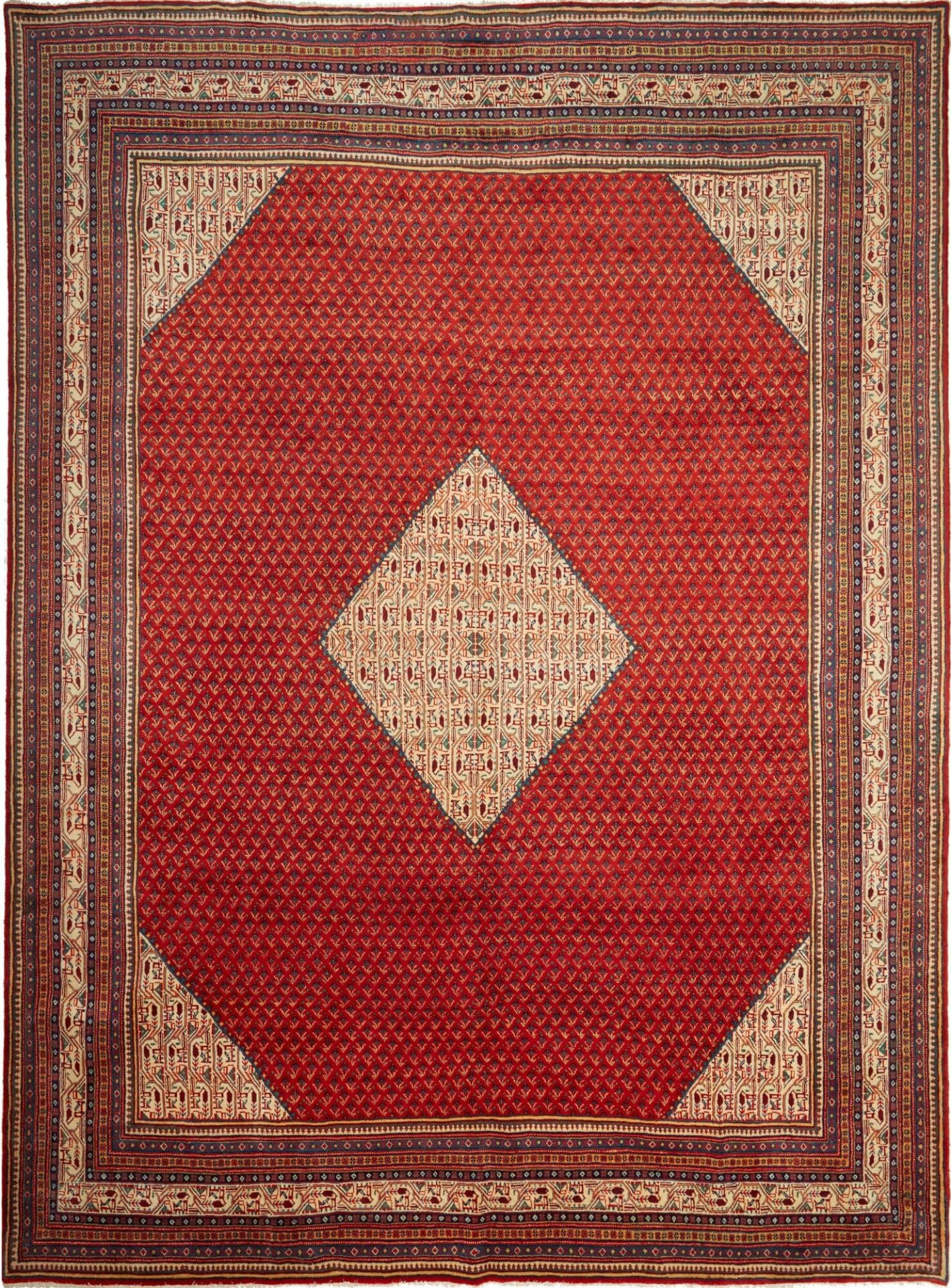 Orientteppich Mir 290 x 385 cm - Handgeknüpft aus Schurwolle