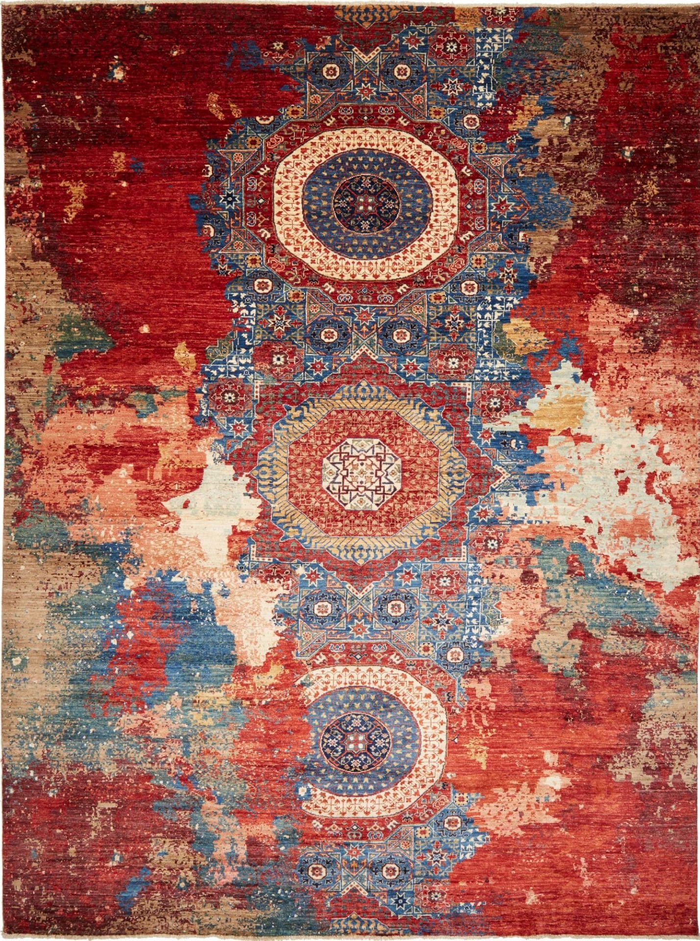 Orientteppich Neo 277 x 359cm aus Schurwolle, handgeknüpft