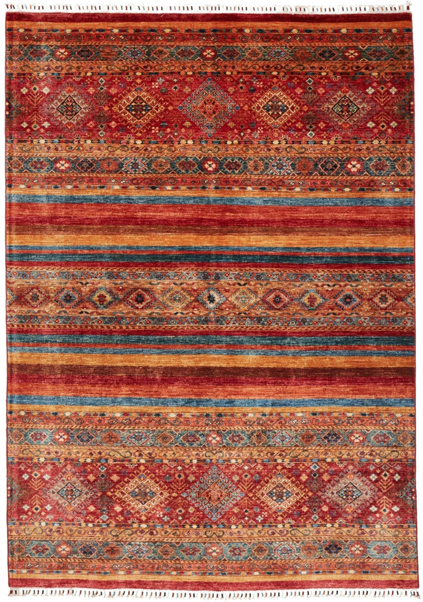 Orientteppich Samarkand 167 x 239cm, Handgeknüpft aus Wolle