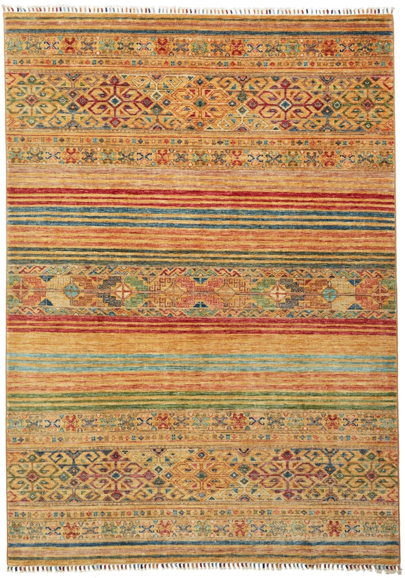 Orientteppich Samarkand 172 x 236 cm, handgeknüpft, Wolle