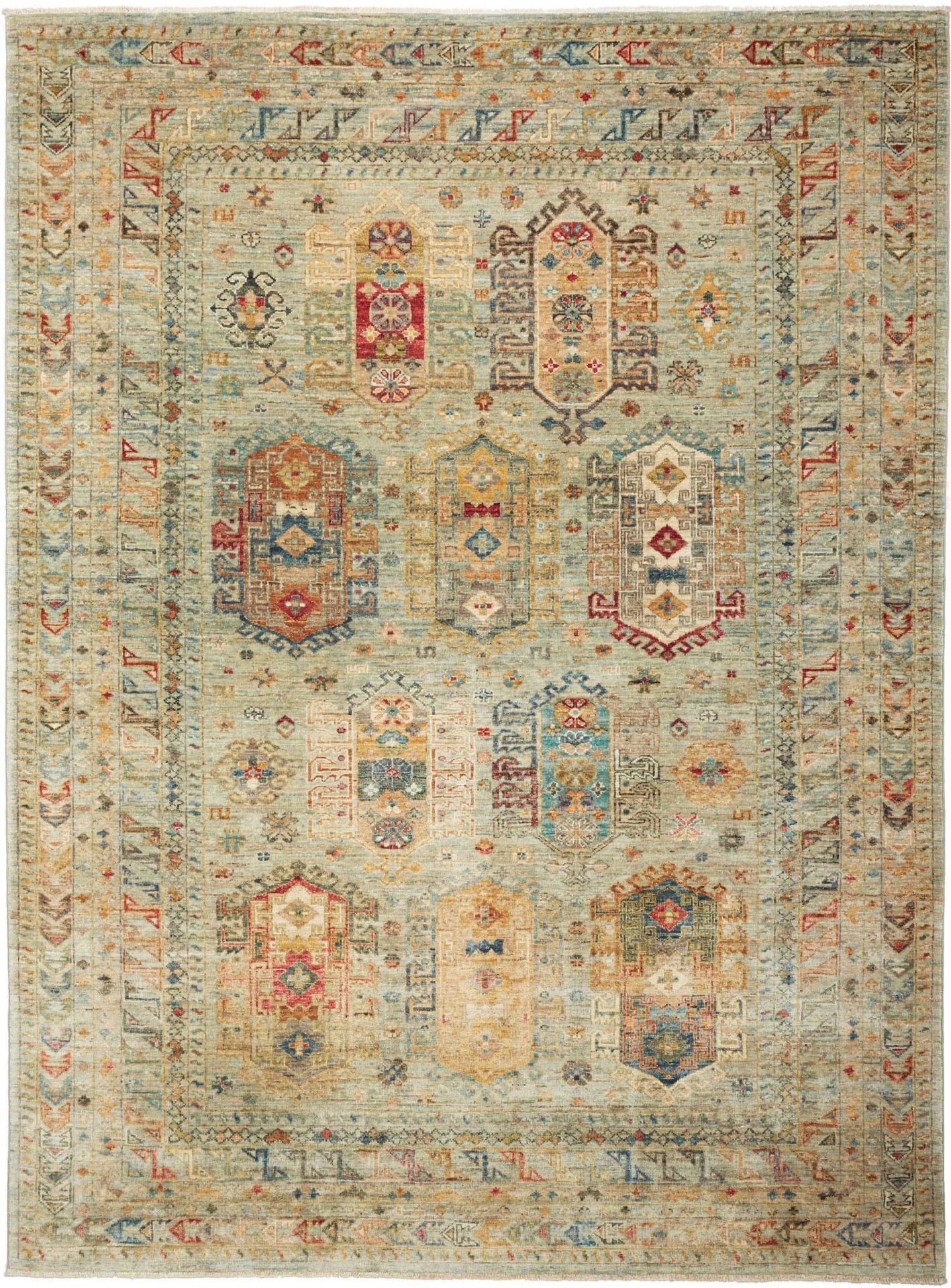 Orientteppich Samarkand 173 x 230cm, handgeknüpft, Schurwolle
