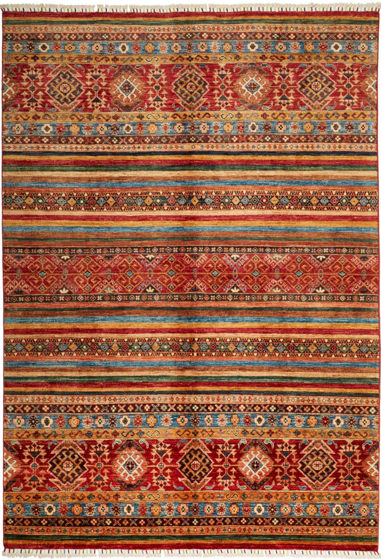 Orientteppich Samarkand 178 x 251 cm – Handgeknüpft aus Wolle