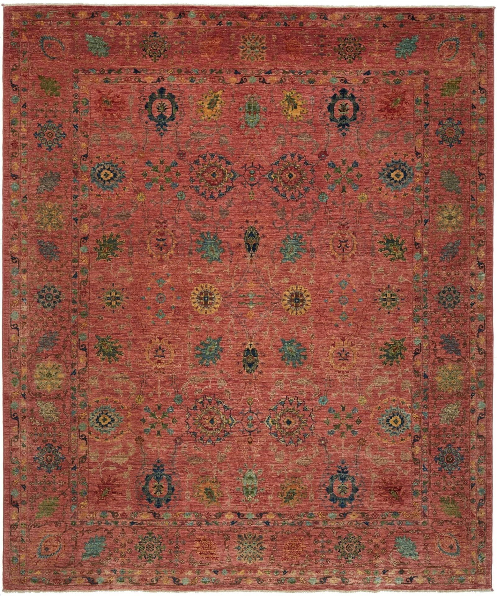 Orientteppich Samarkand 246 x 292cm | Schurwolle, handgeknüpft