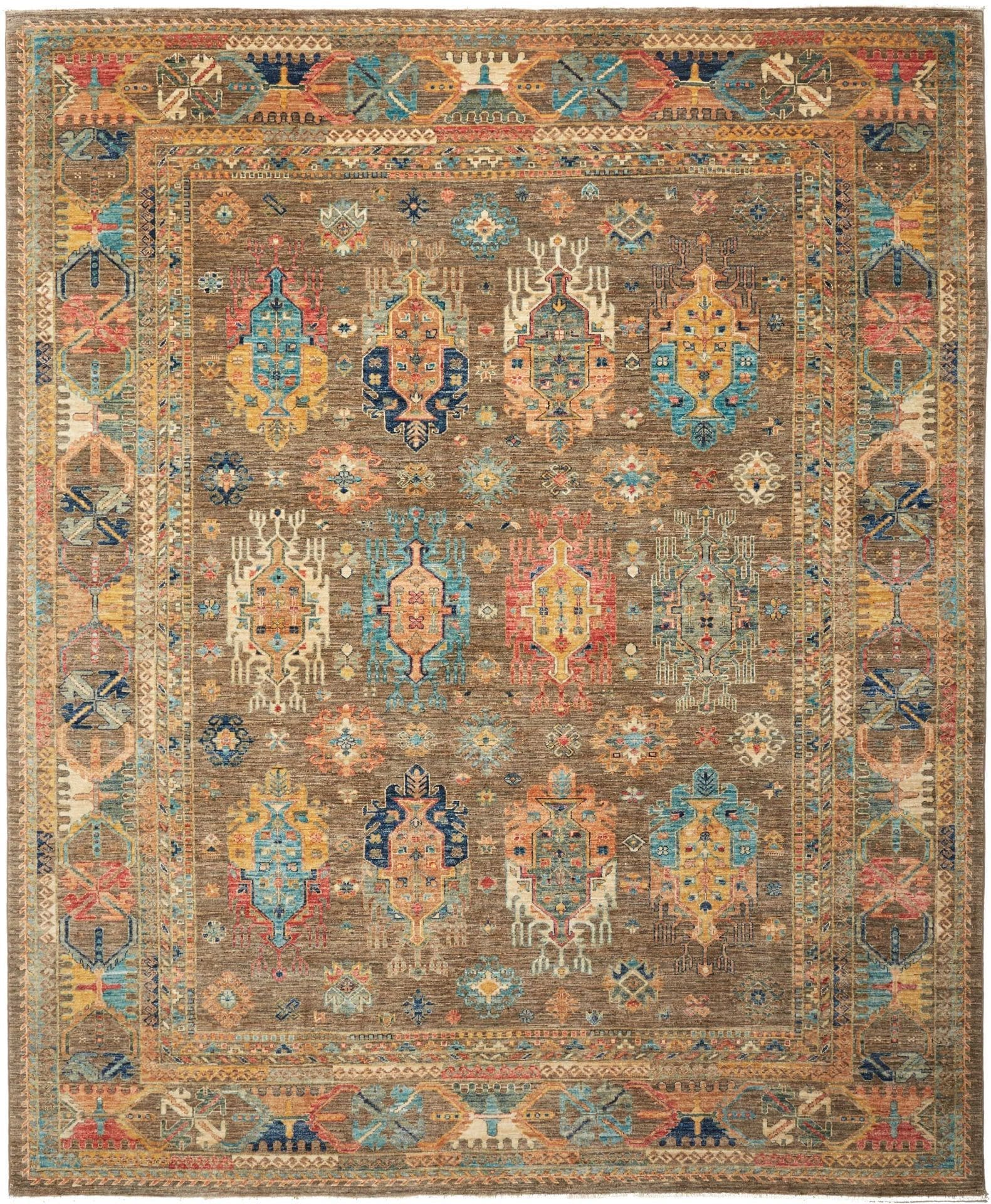 Orientteppich Samarkand 250 x 302 cm – handgeknüpft, Wolle