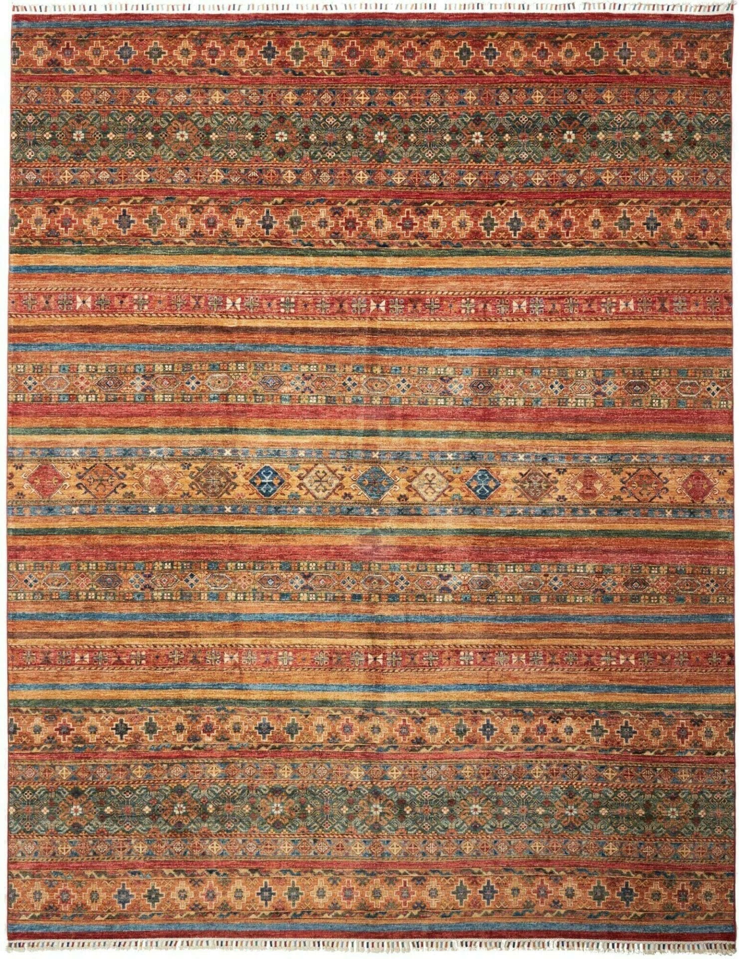 Orientteppich Samarkand 253 x 313 cm - Handgeknüpft, Wolle