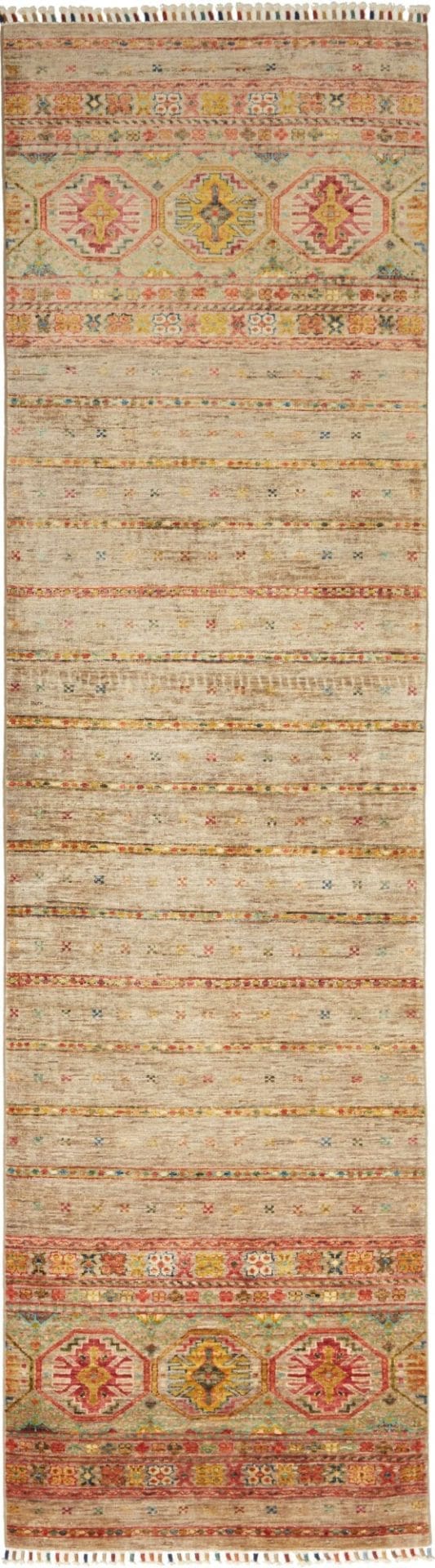 Orientteppich Samarkand 81 x 296cm, Schurwolle, handgeknüpft