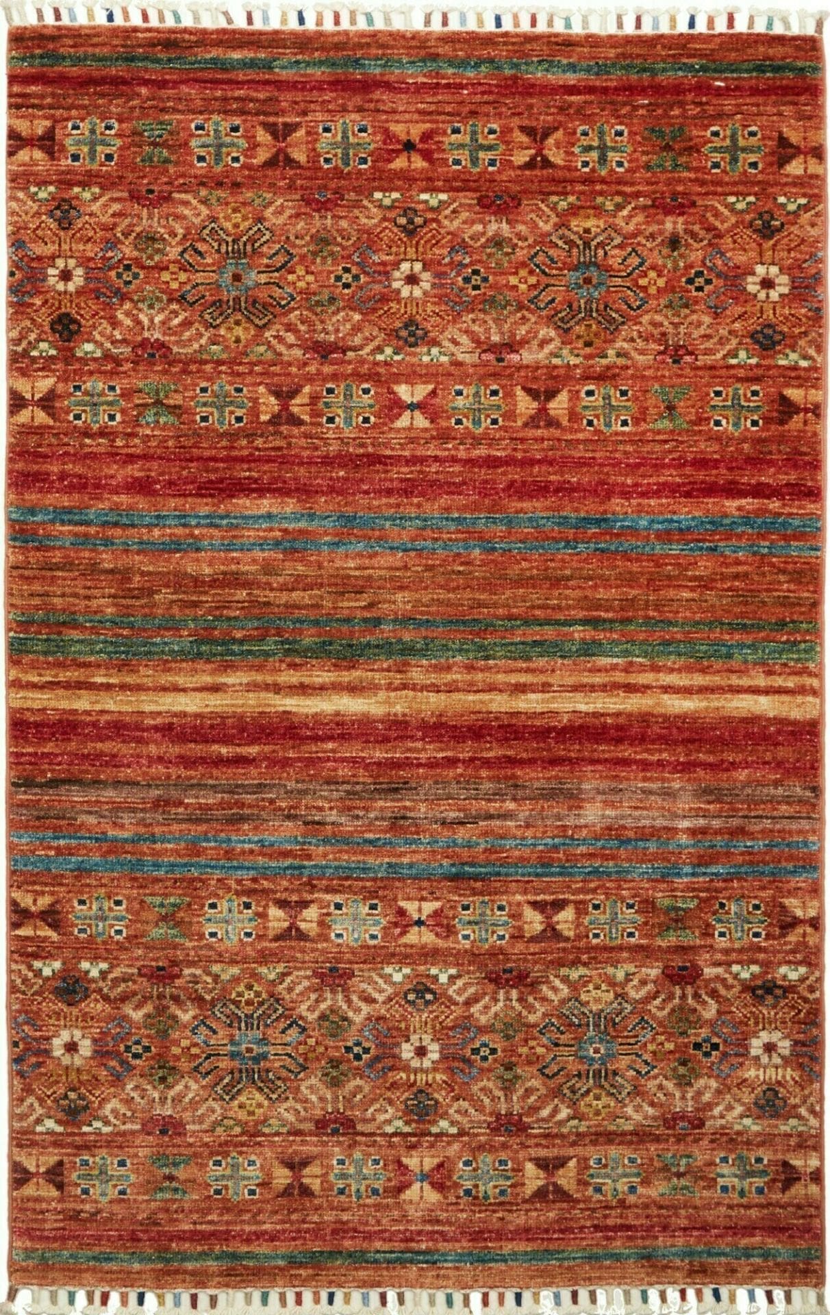 Orientteppich Samarkand 82 x 122cm, handgeknüpft, Schurwolle