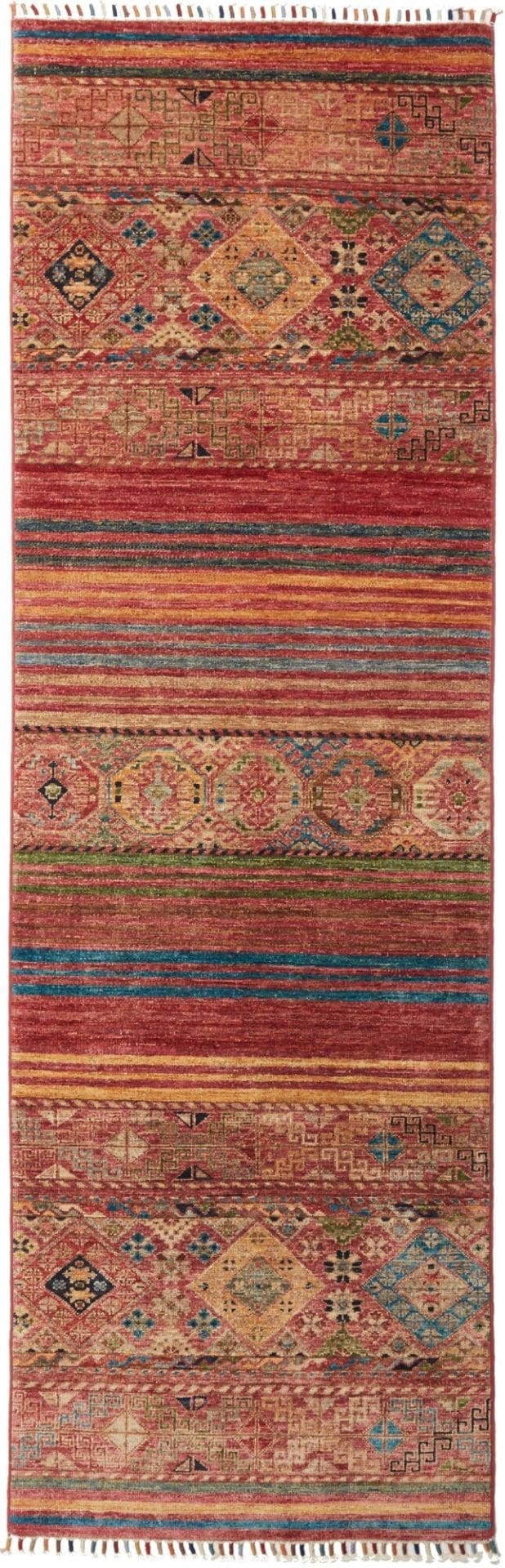 Orientteppich Samarkand 83 x 248cm – handgeknüpft, Schurwolle