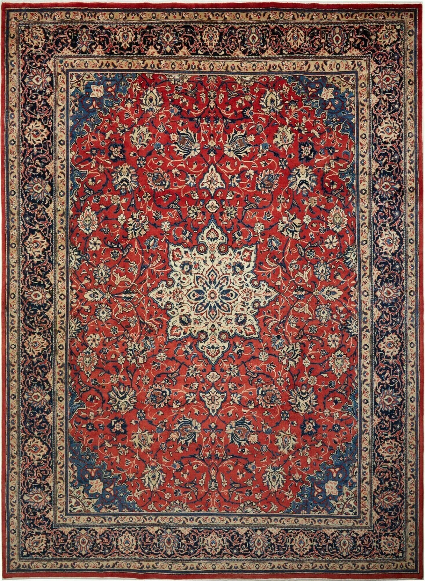 Orientteppich Sarough 280 x 380cm, Schurwolle, handgeknüpft