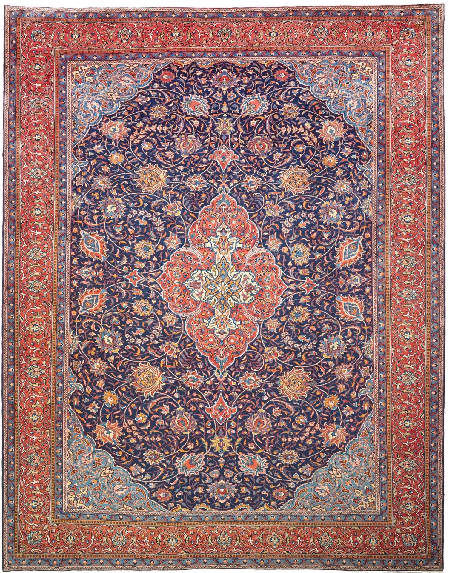Orientteppich Sarough Farahan 303 x 390cm – Schurwolle, handgeknüpft H1