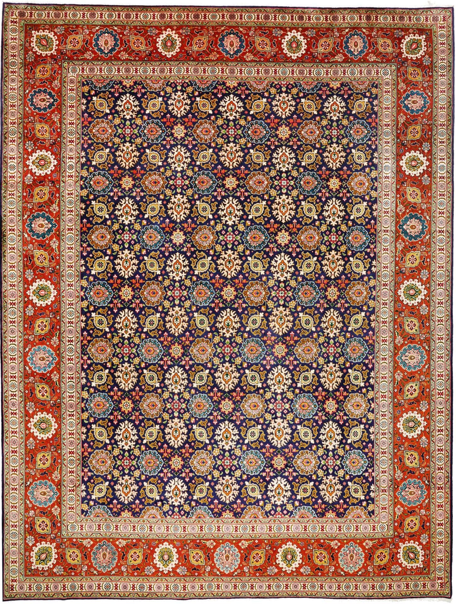 Orientteppich Täbriz 303 x 395 cm, Schurwolle, handgeknüpft