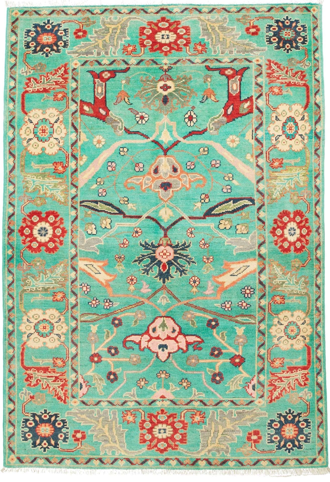 Orientteppich Ziegler 123 x 173 cm, schurwollig, handgeknüpft