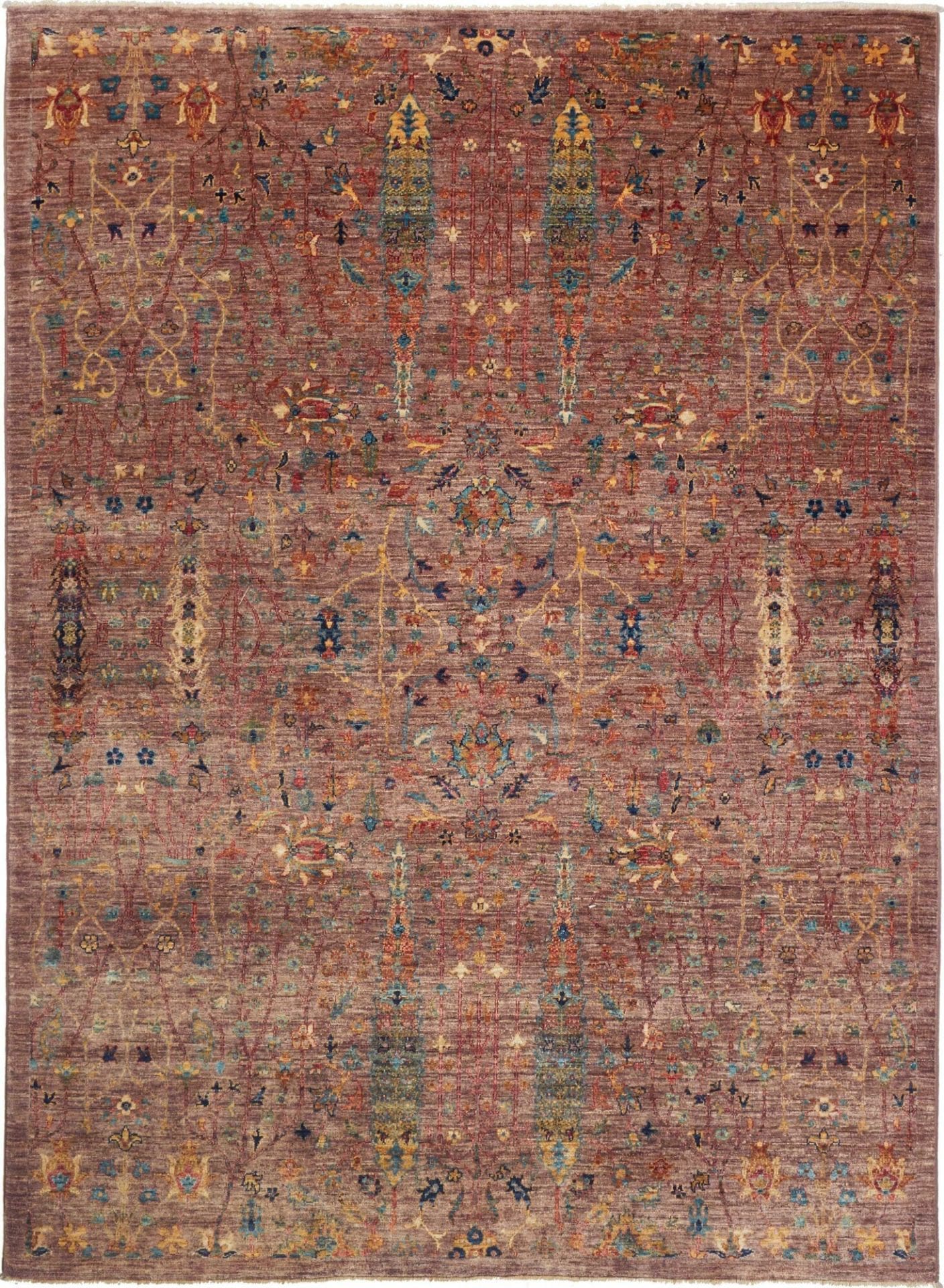Samarkand Orientteppich 172 x 230cm, handgeknüpft, Wolle, Muster