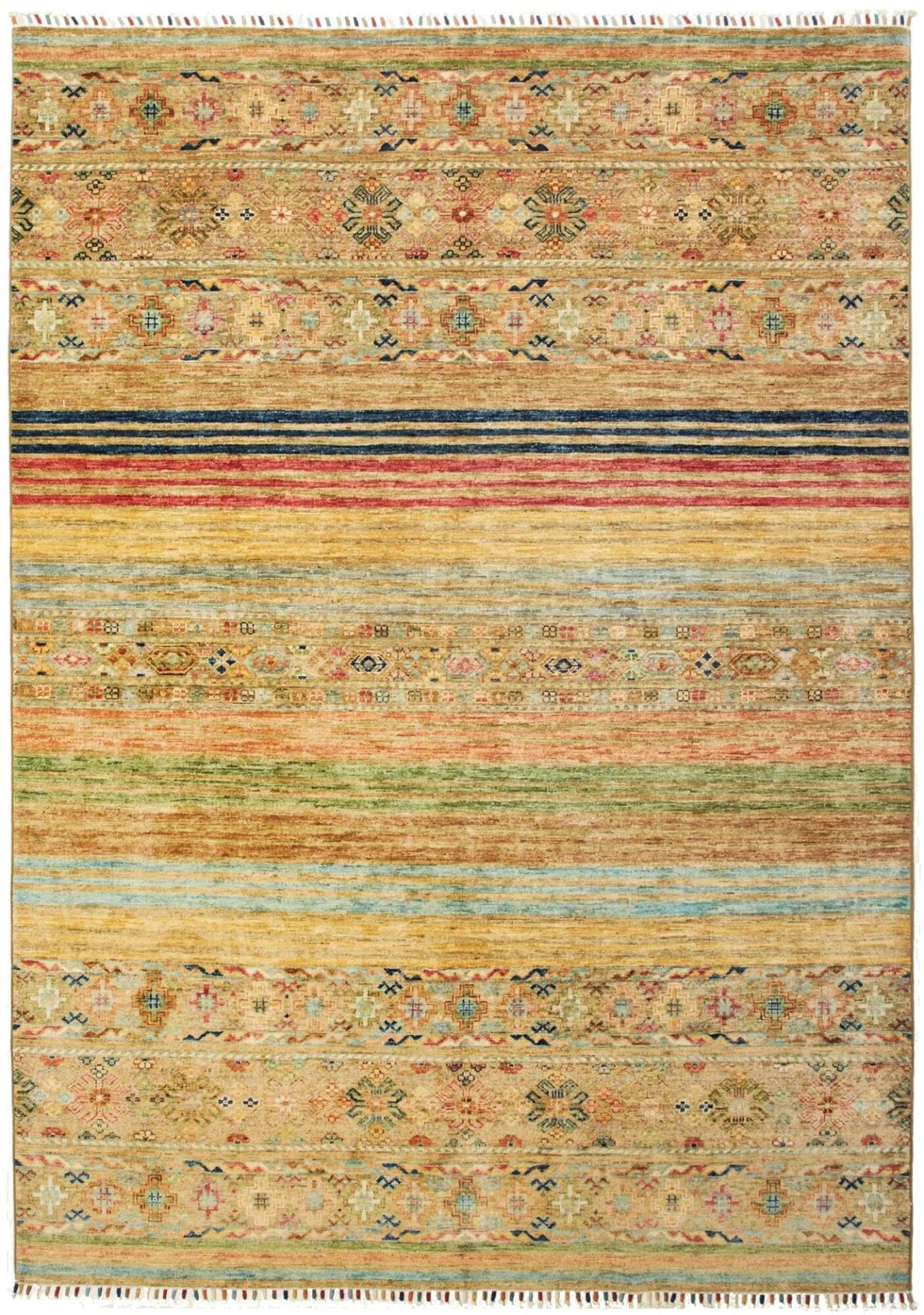 Samarkand Orientteppich 172 x 237cm, Schurwolle, handgeknüpft