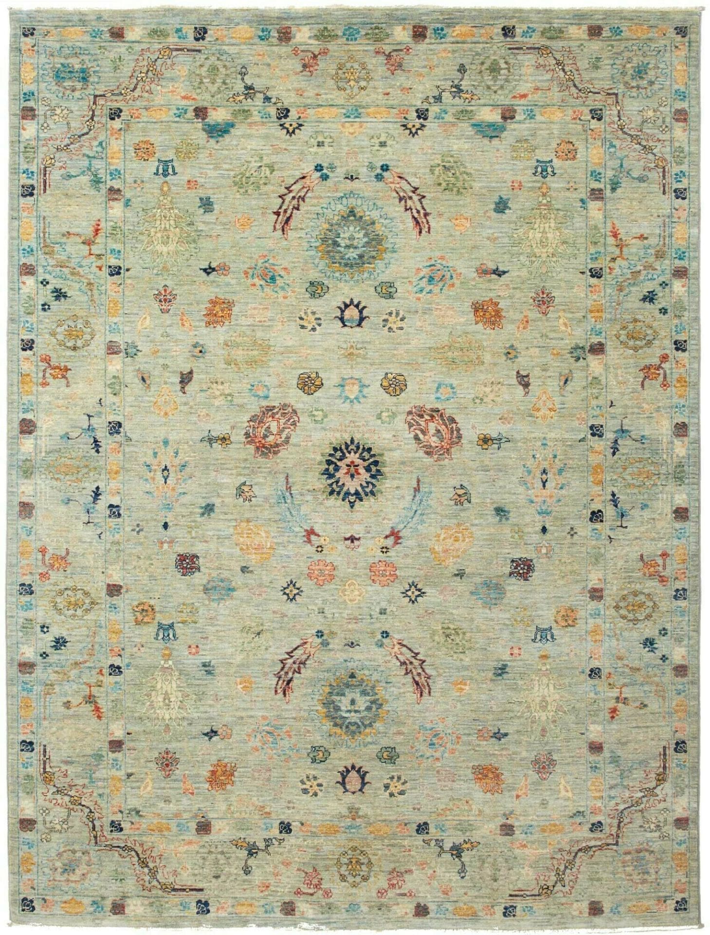 Samarkand Orientteppich 174 x 226 cm – handgeknüpft, Wolle