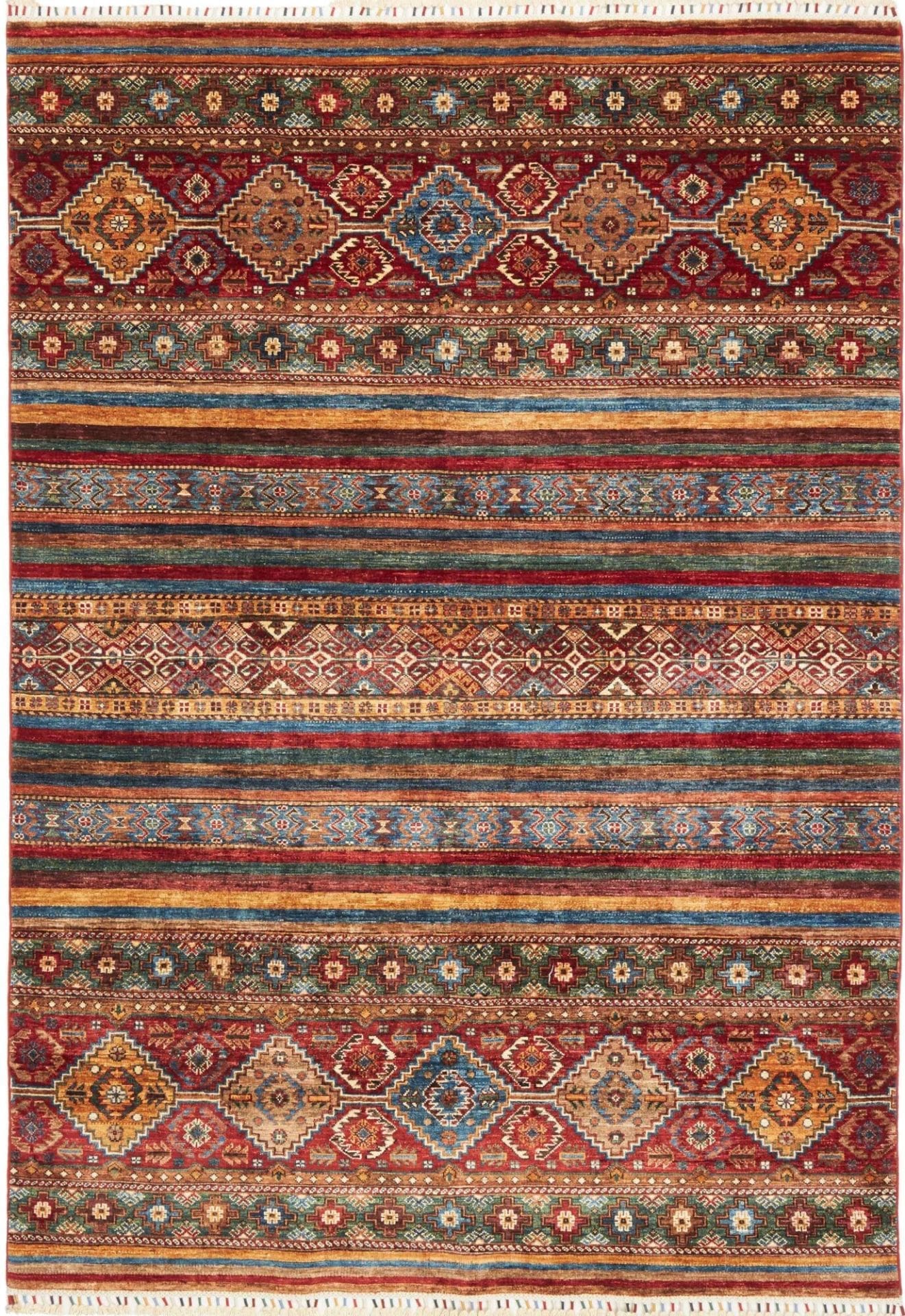 Samarkand Orientteppich 174 x 241cm - handgeknüpft, hohe Qualität